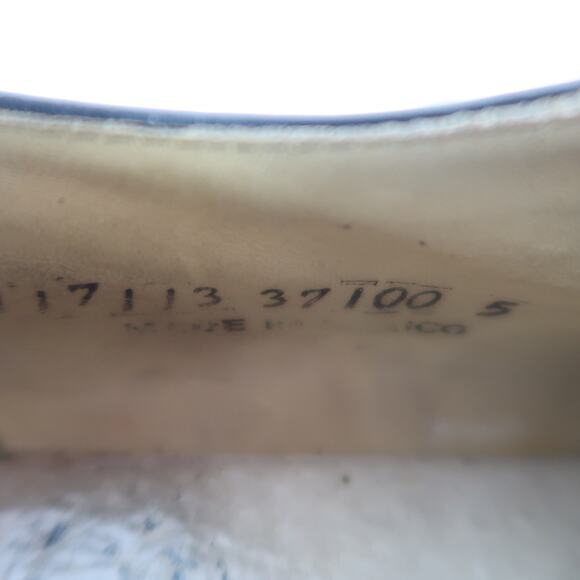 John Fluevog Michael Black Leather Wingtipped Derby Lace-Up Shoes Mens 5 main image 8
